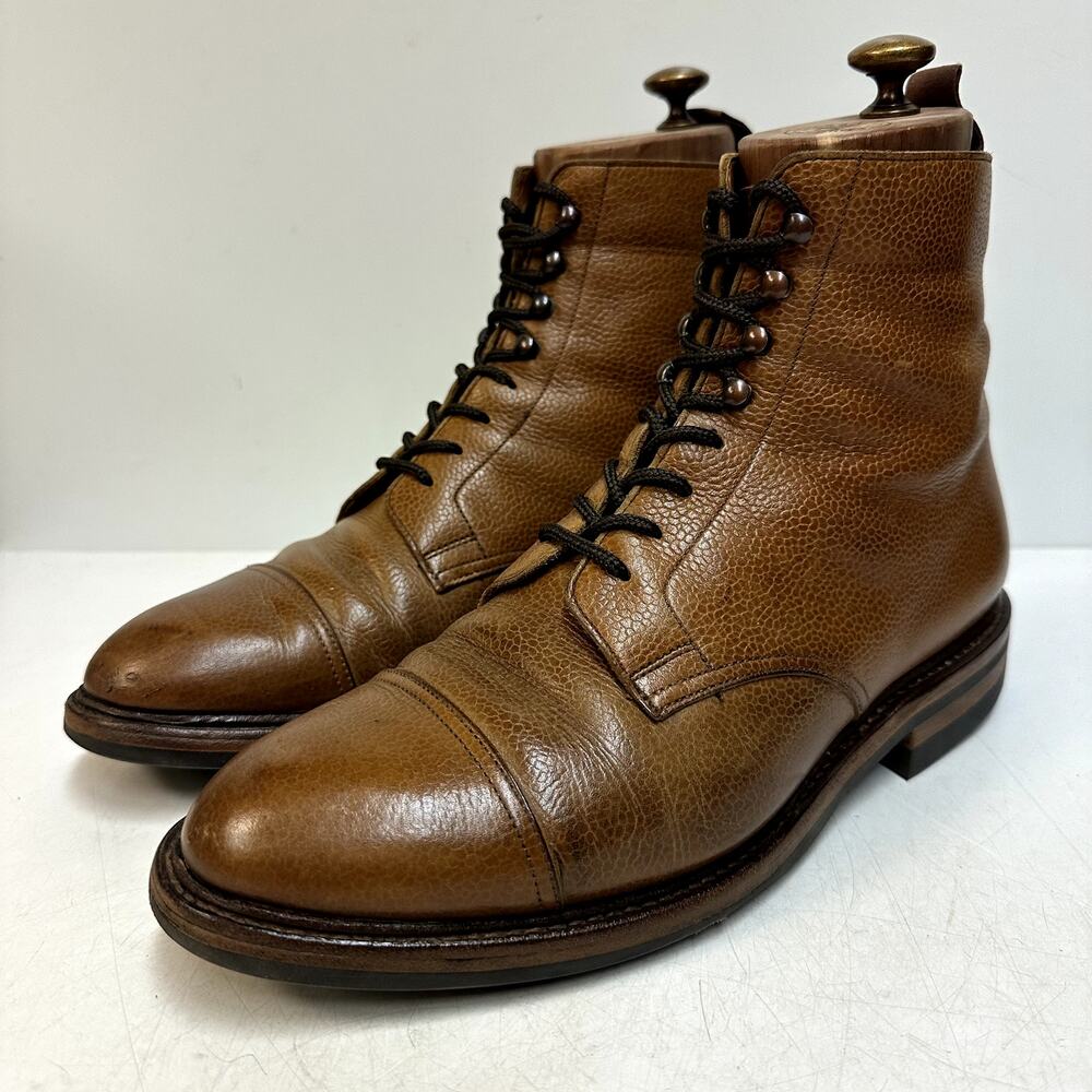NEW HEELS Crockett & Jones Coniston Cap Toe Boot Made in England UK 8 E US 9 D